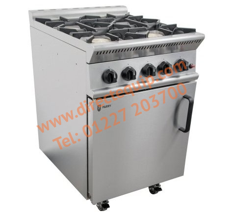 Parry 4 Burner Gas Cooker GB4 GB4P